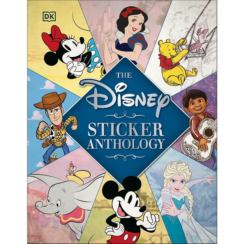 The Disney Sticker Anthology Book