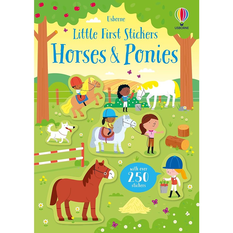 Little First Stickers Horses And Ponies Book