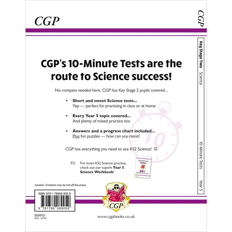 KS2 Year 5 Science 10-Minute Tests