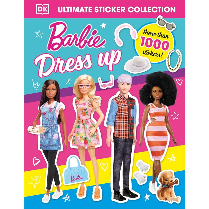 Barbie Dress-Up Ultimate Sticker Collection Book
