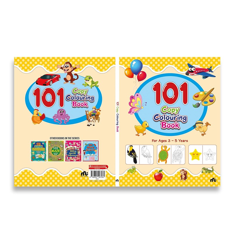 101 Copy Colouring Book