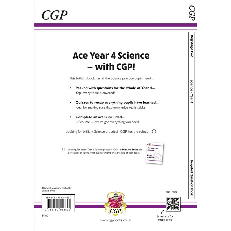 KS2 Science Year 4 Targeted Question Book