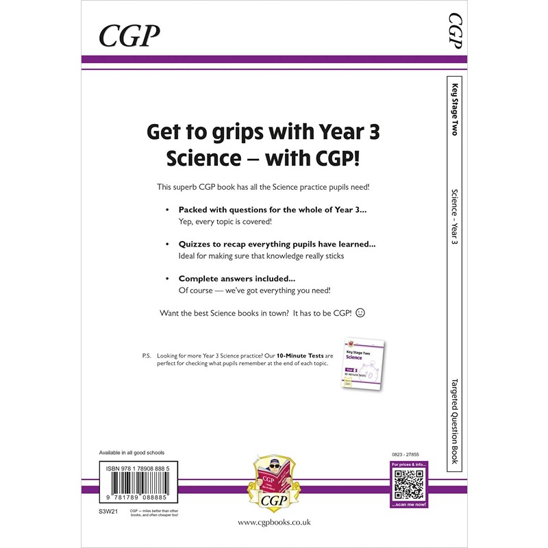KS2 Science Year 3 Targeted Question Book