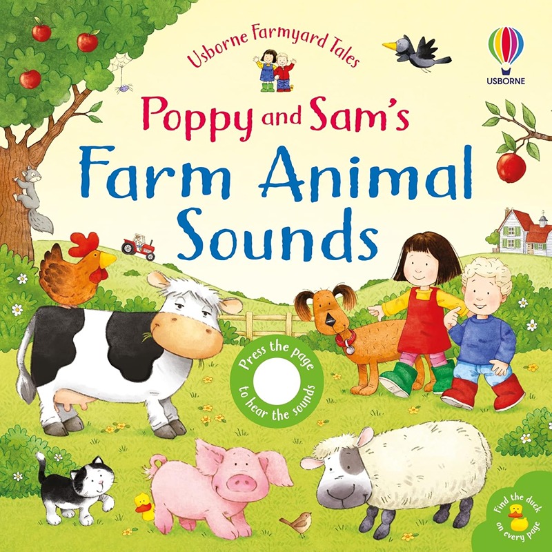Poppy And Sam's Farm Animal Sounds Book