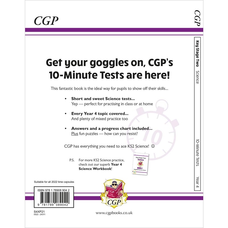 KS2 Year 4 Science 10-Minute Tests