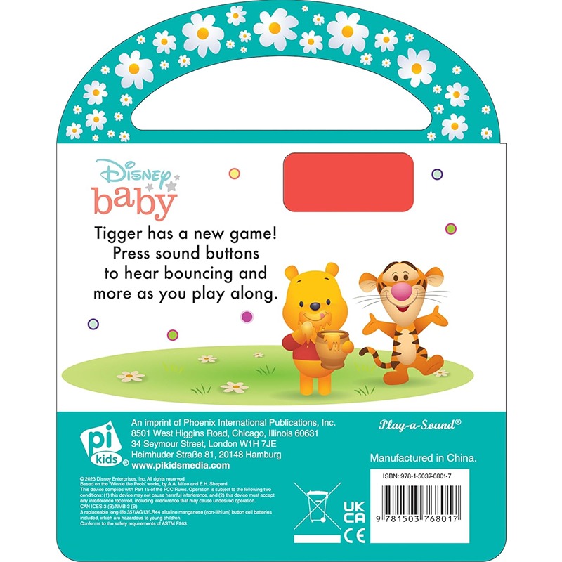 Disney Baby Hide & Bounce Sound Book