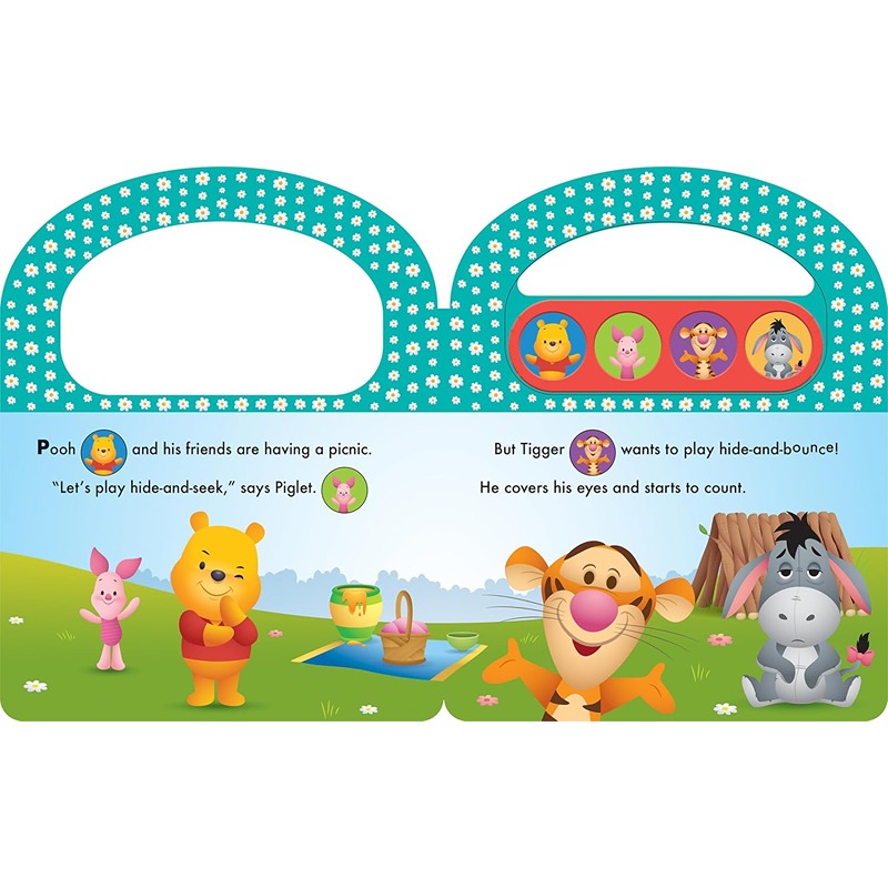 Disney Baby Hide & Bounce Sound Book