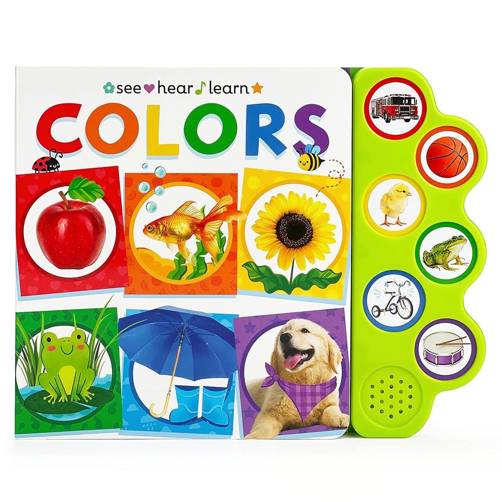 See Hear Learn Colors Book