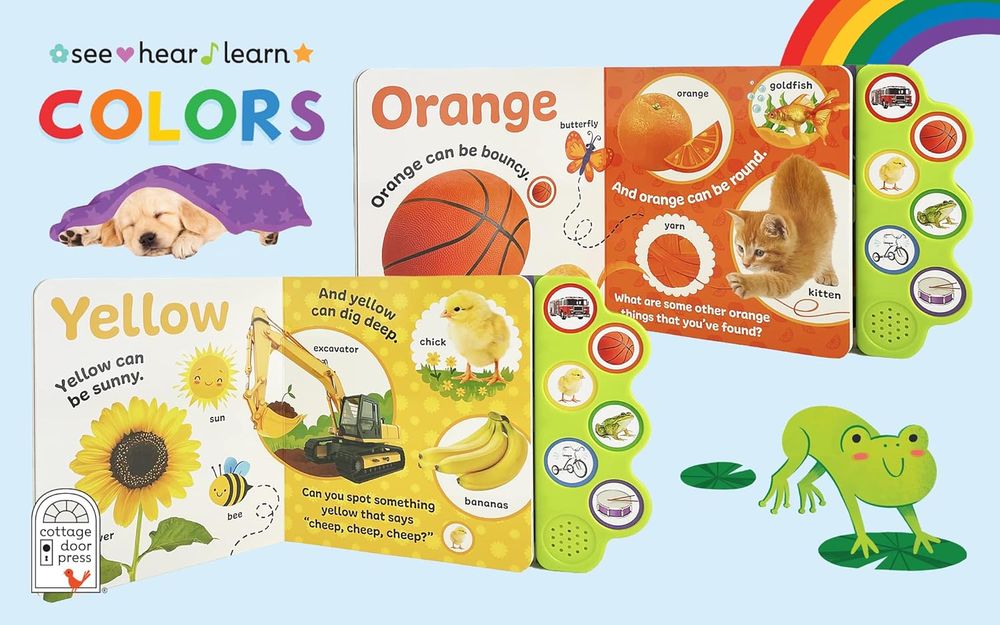 See Hear Learn Colors Book