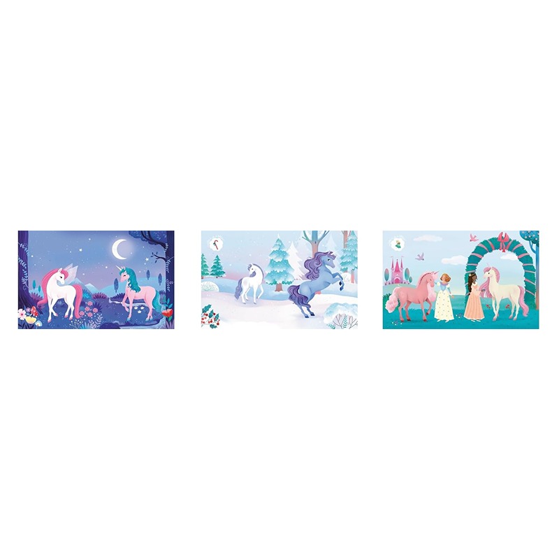 Glittery Unicorns: Sticker Book