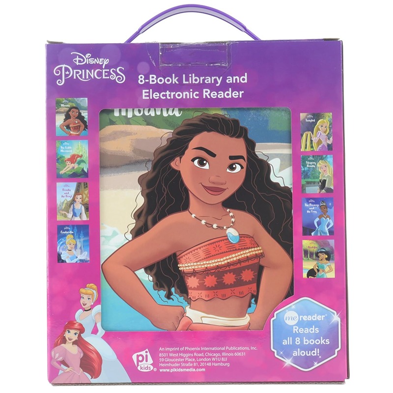 Disney Princess: Me Reader 8-Book Library & Electronic Reader Sound Book Set