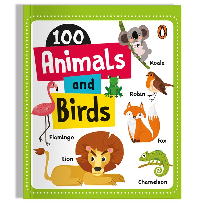 كتاب 100 حيوان وطائر