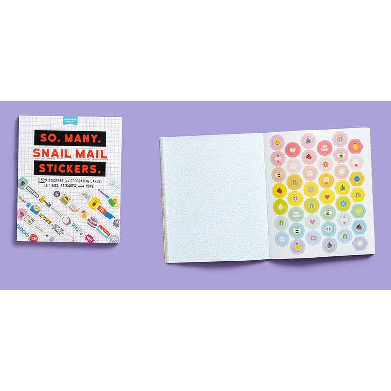 So. Many. Snail Mail Stickers Book