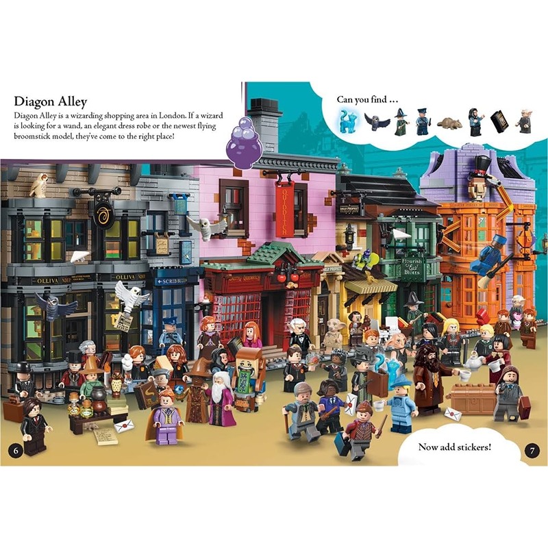 Lego Harry Potter: Search & Find Sticker Activity Book