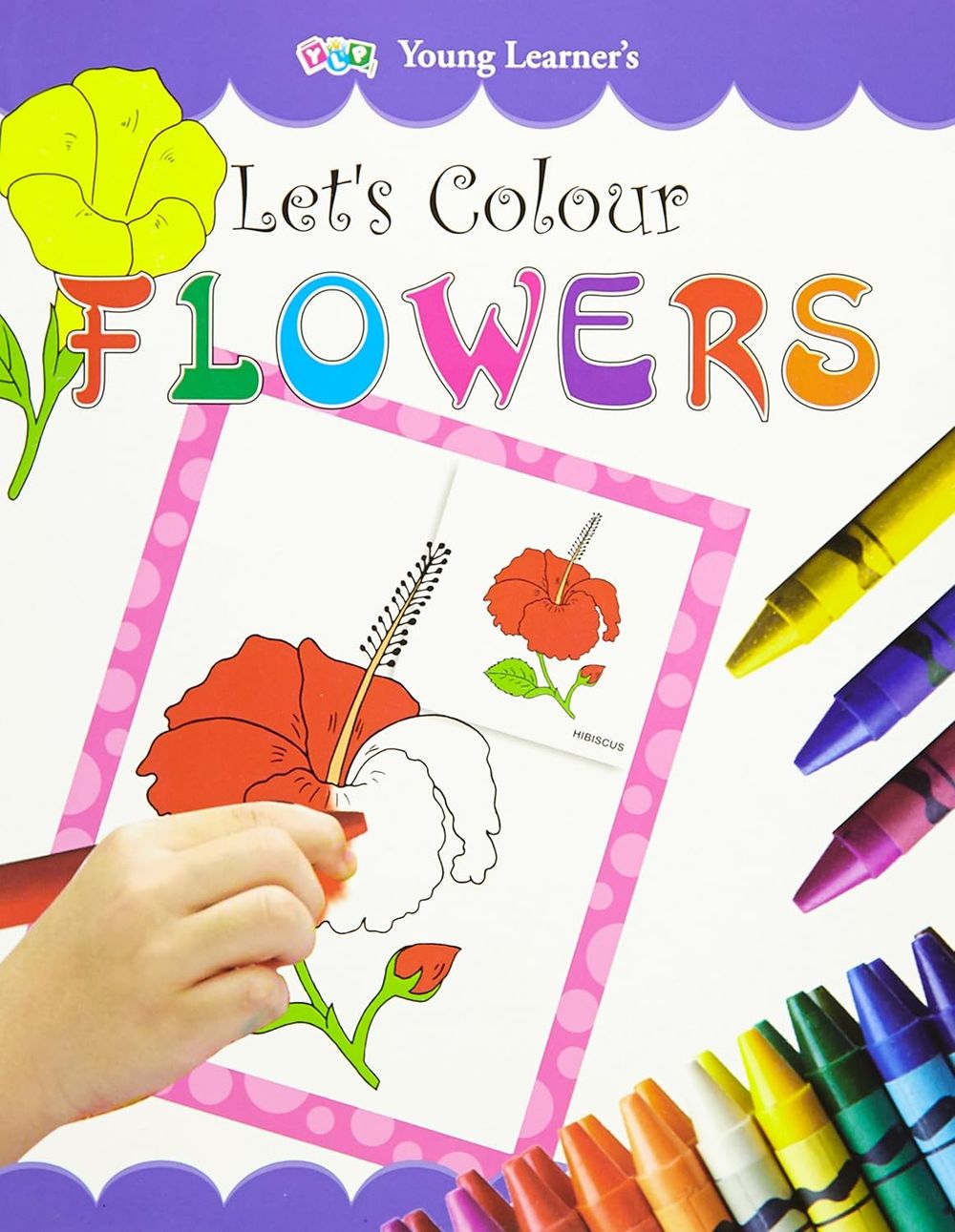 Let's Colour Flowers