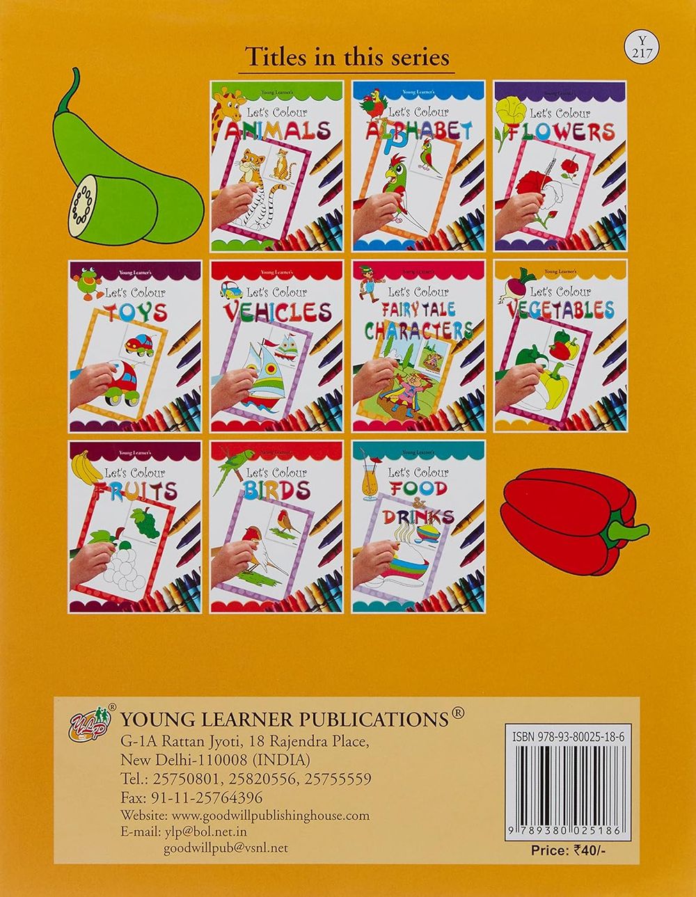 Let's Colour Vegetables