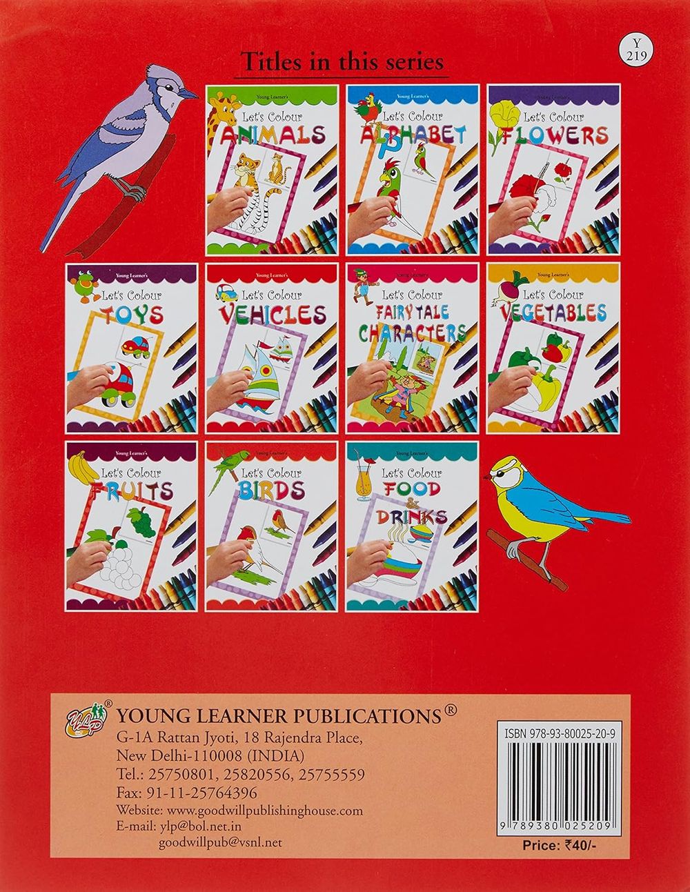 Let's Colour Birds