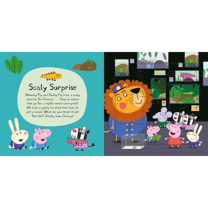 Peppa Pig: Fun At The Zoo Jigsaw Puzzle Book