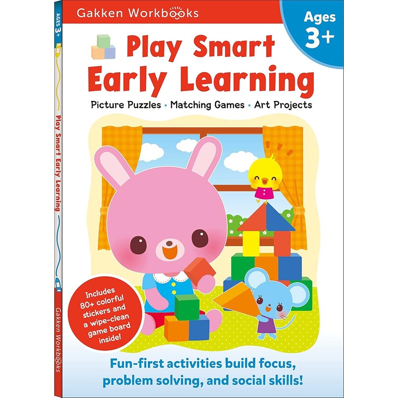 Play Smart Early Learning Workbook With Stickers