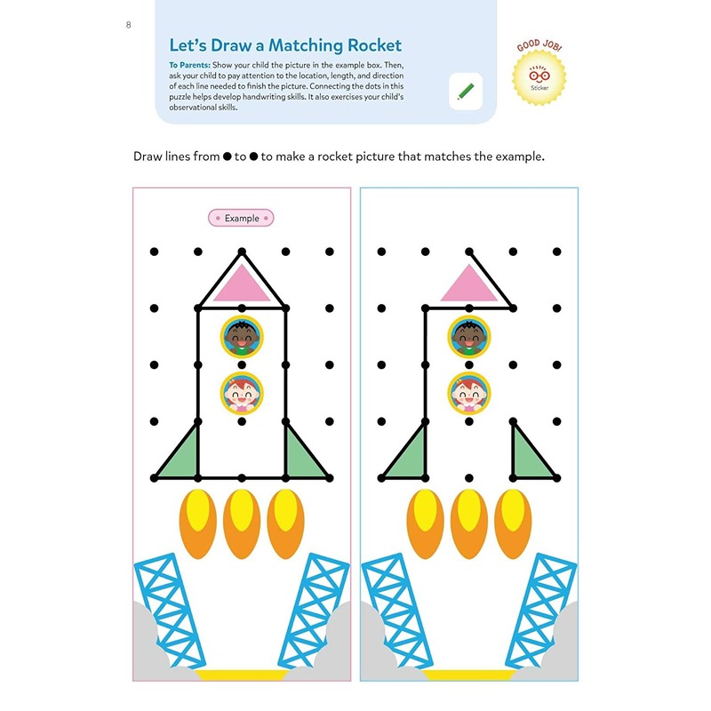Play Smart Early Learning Workbook With Stickers