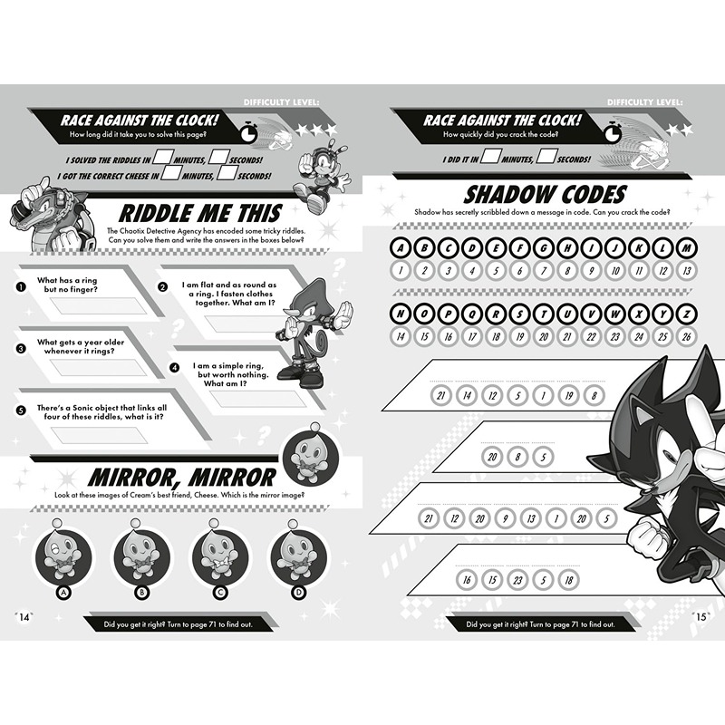 Sonic The Hedgehog Gotta Go Fast Puzzle Book