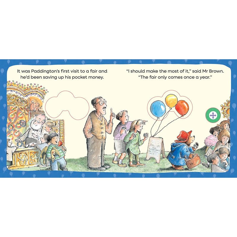 Paddington: Fun At The Fair - A Pull, Slide And Play Book