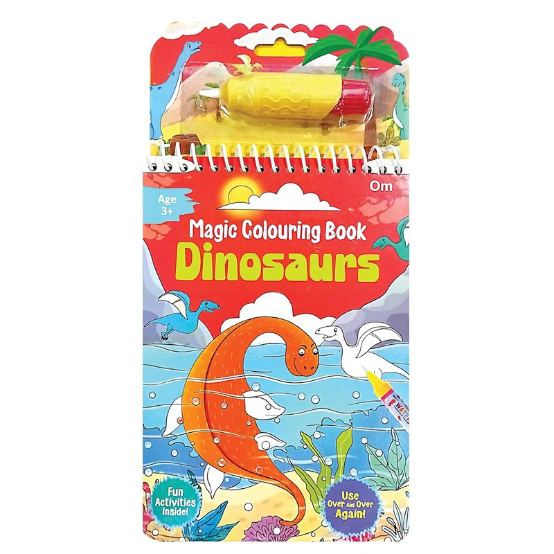 Magic Colouring Book Dinosaurs