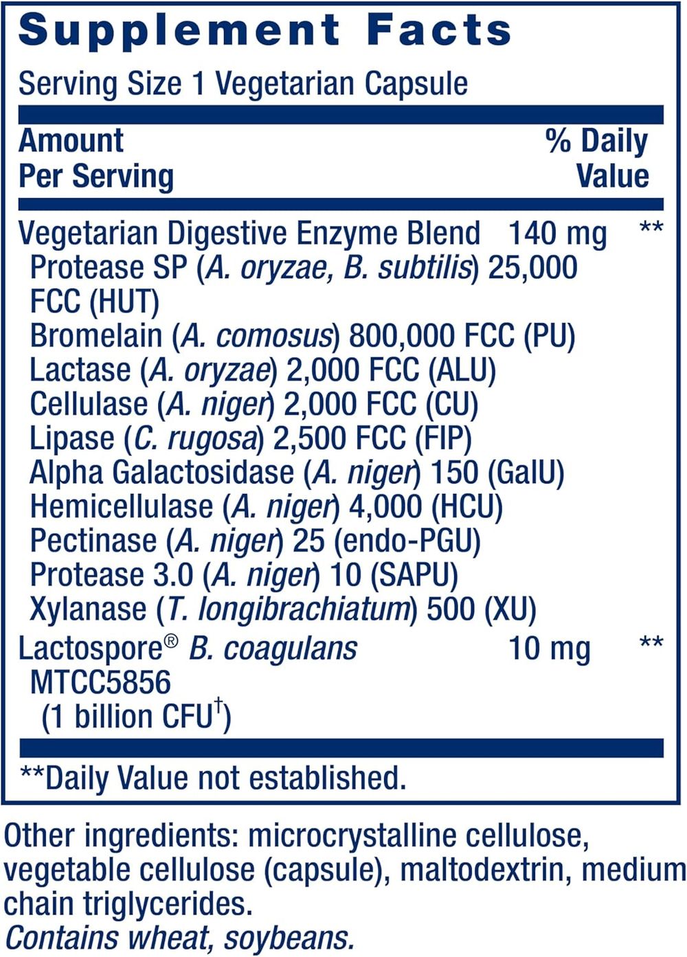 Life Extension - Enhanced Super Digestive Enzymes - 60 Veg Caps
