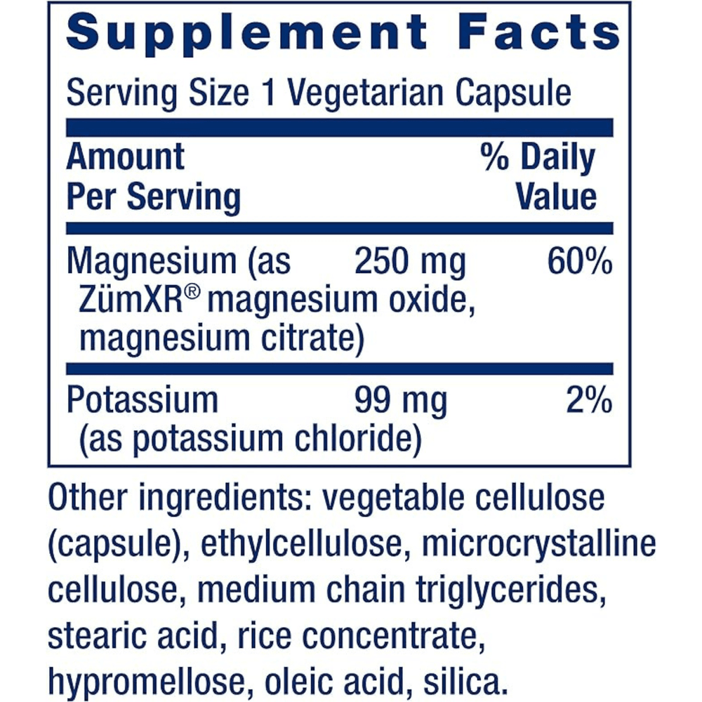 Life Extension - Potassium with Extended-Release Magnesium - 60 Veg Caps