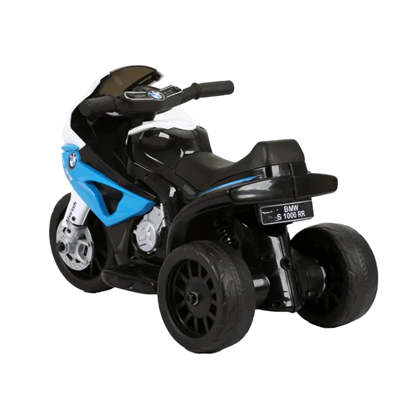 BMW - S1000 RR Mini Kids Ride On Bike - Blue - 6V