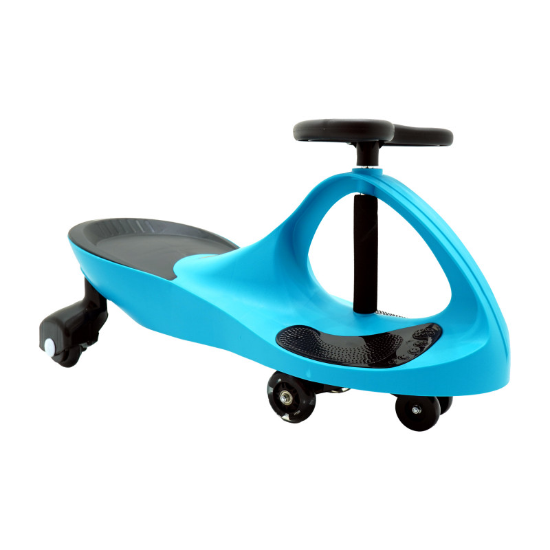 Amsham - Baby Swing Car For Kids With Led Wheels