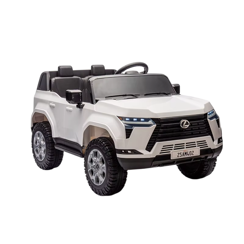 Lexus - Electric GX-550 Kids Ride On Car -12V - White
