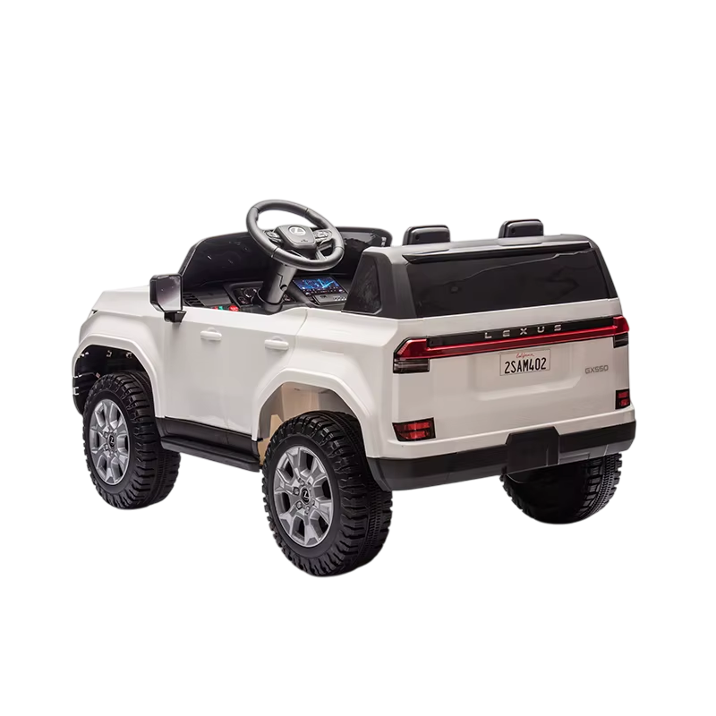 Lexus - Electric GX-550 Kids Ride On Car -12V - White