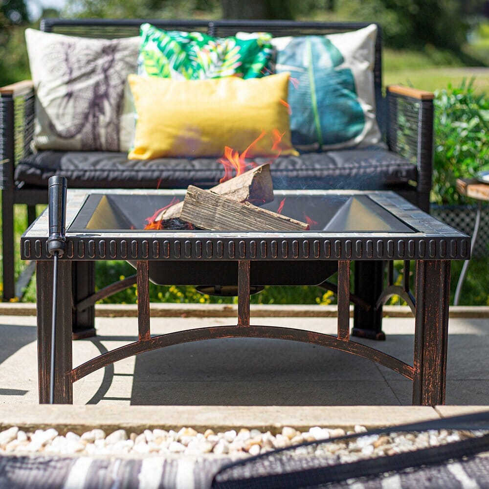 La Hacienda - Delos Firepit - Black