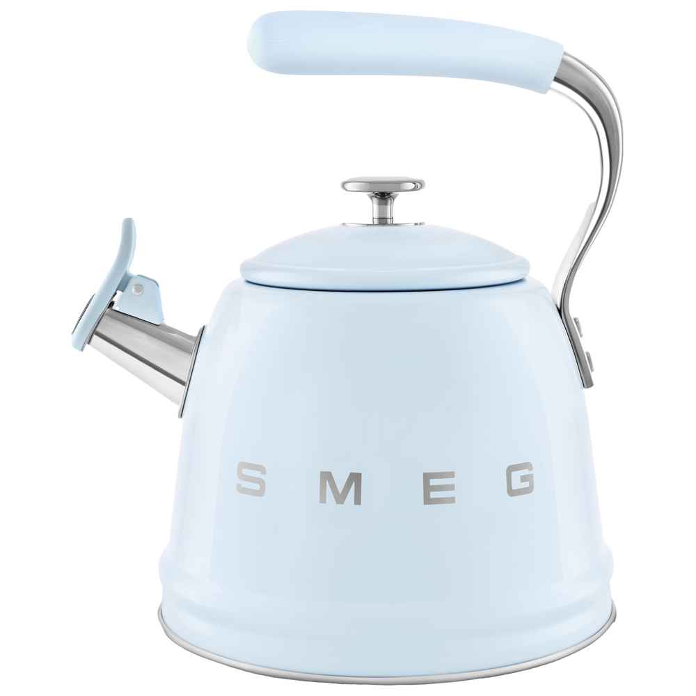 Smeg 50's Style Stovetop Kettle - Pastel Blue - 2.3 L