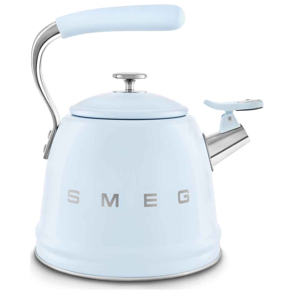 Smeg 50's Style Stovetop Kettle - Pastel Blue - 2.3 L