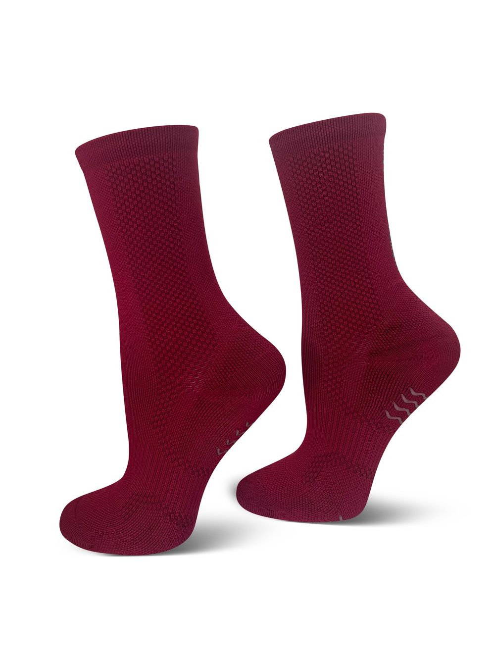 The Ido Movement Kids' Dance Grip Socks Raspberry - Red