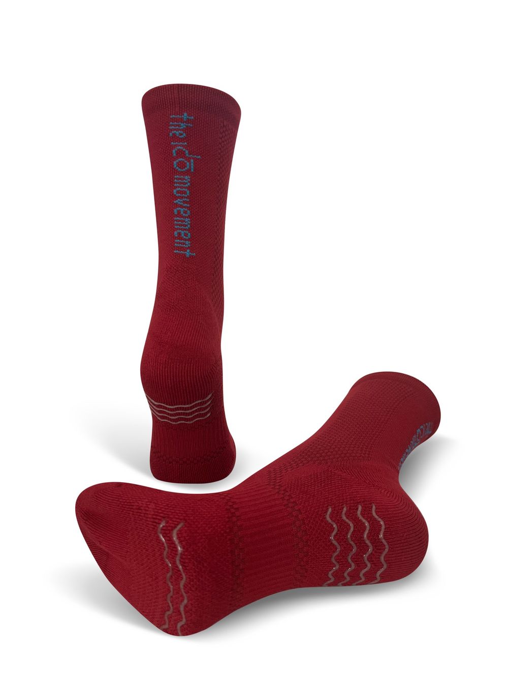 The Ido Movement Kids' Dance Grip Socks Raspberry - Red
