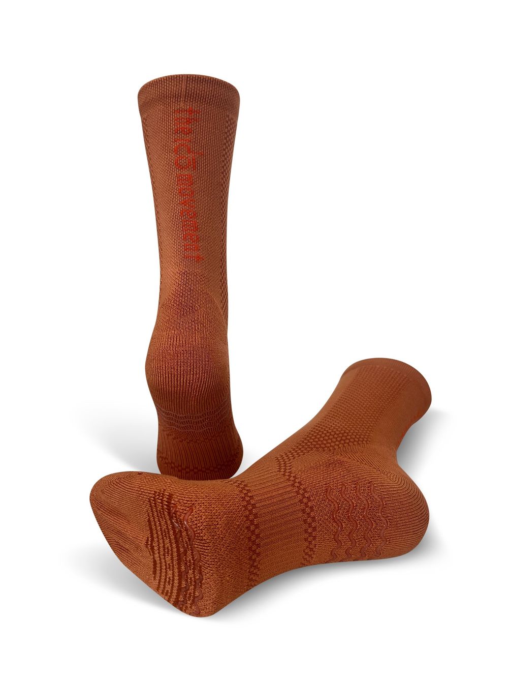 The Ido Movement Kids Dance Grip Socks - Caramel