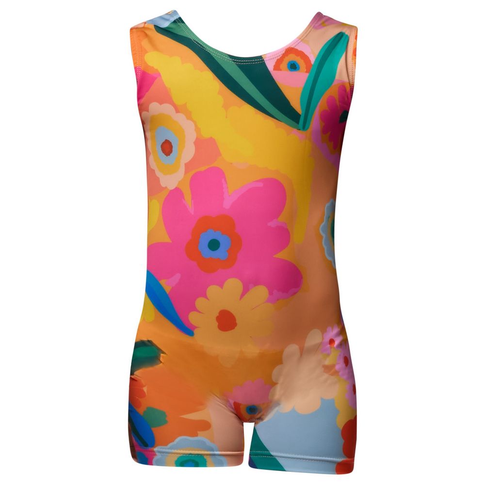 The Ido Movement Summer Kids Floral Biketard