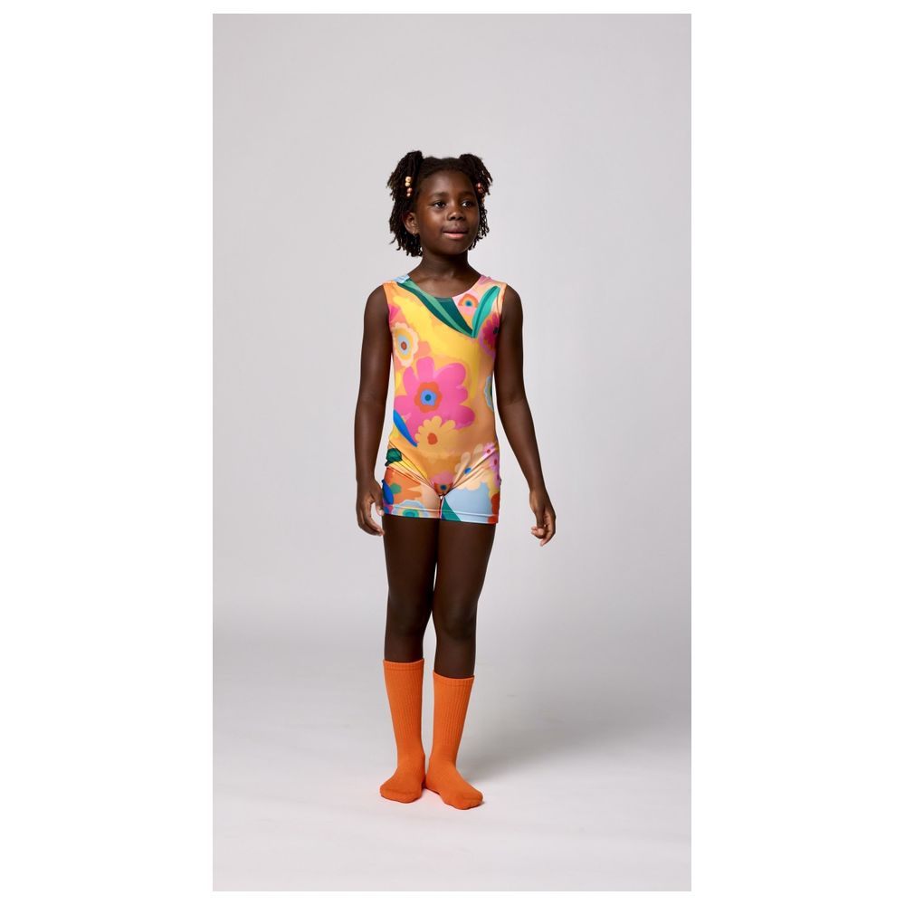 The Ido Movement Summer Kids Floral Biketard