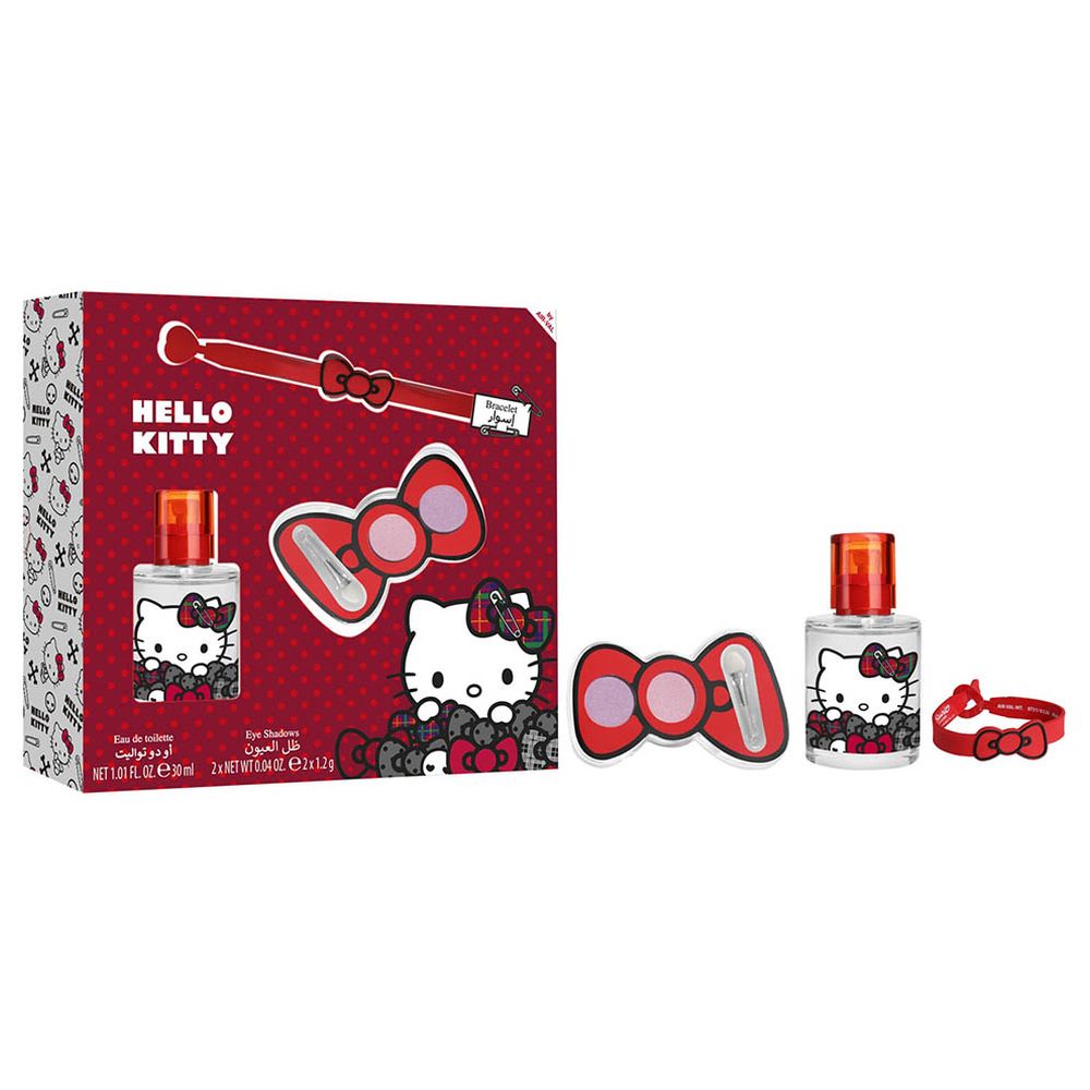 Hello Kitty - Girl's Eau De Toilette - 30 With Lipgloss & Eyeshadow