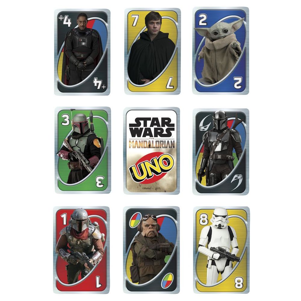 Uno Games - Mandalorian Card Game