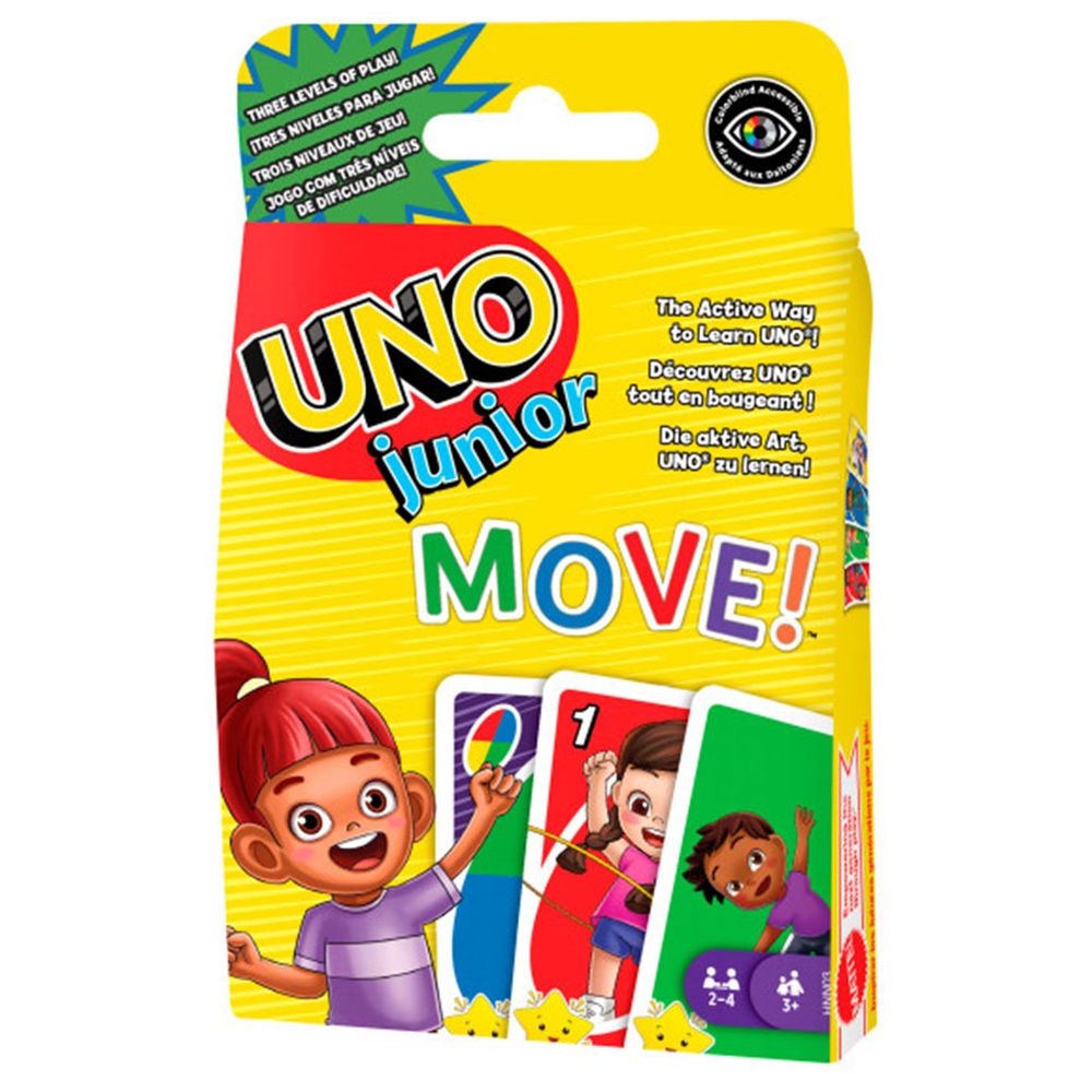 Uno - Junior Move Card Game