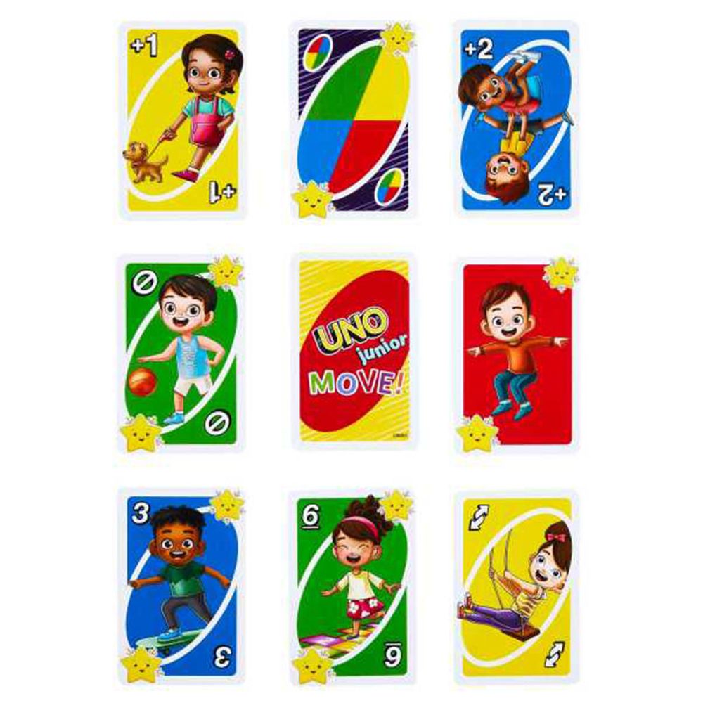 Uno - Junior Move Card Game