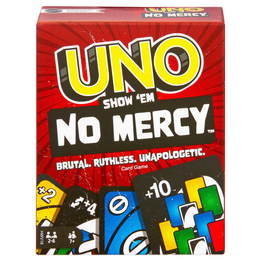 Uno - Show 'Em No Mercy Card Game