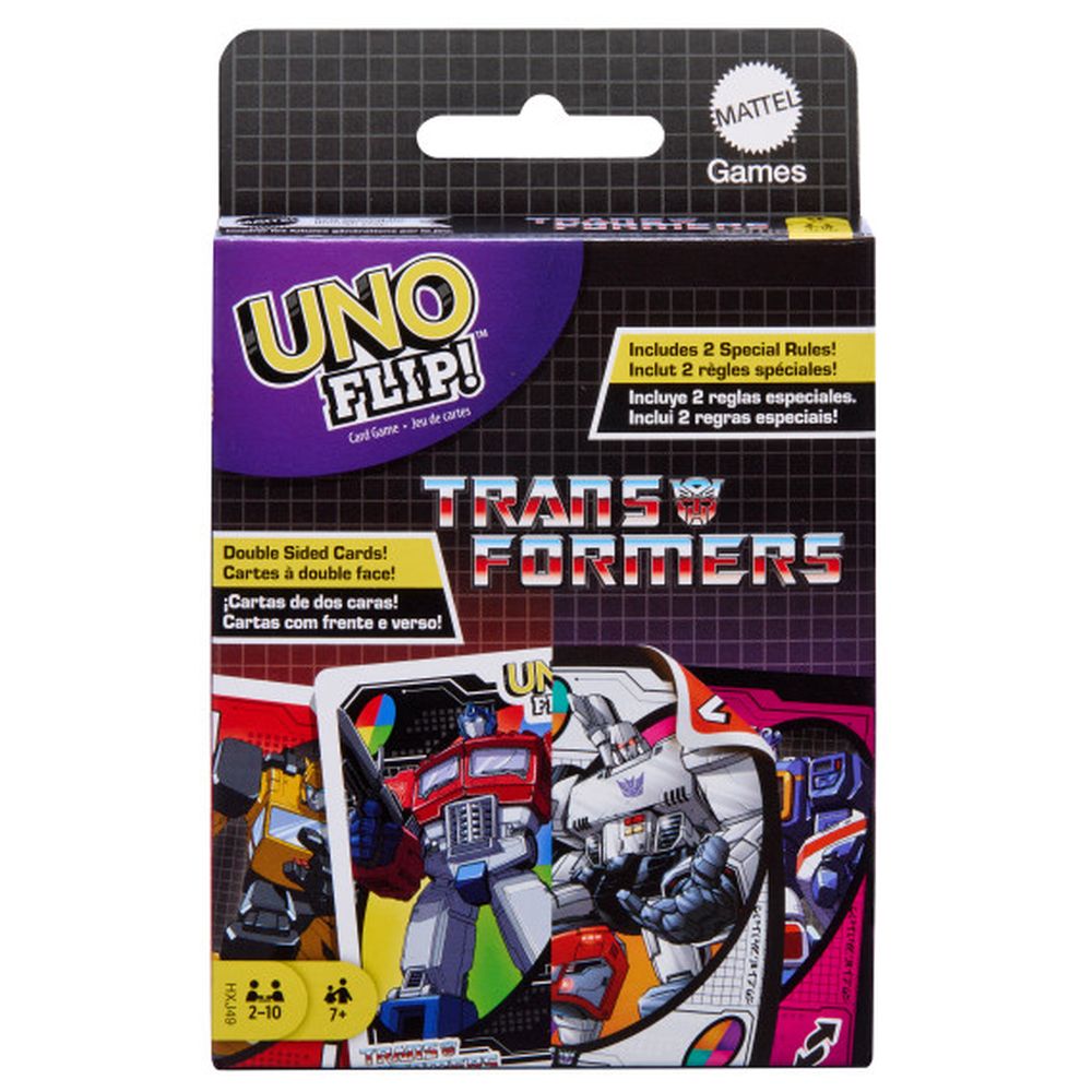 Uno - Flip Transformers Card Game