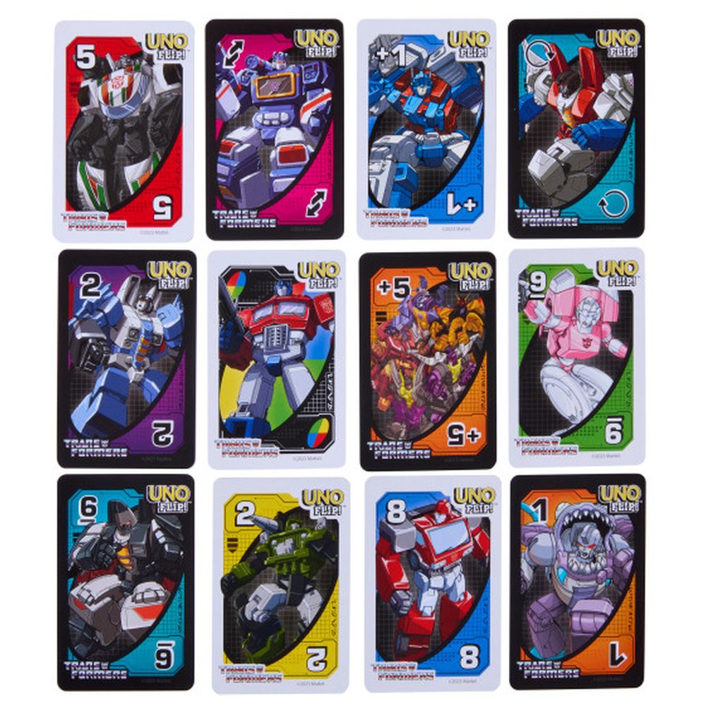 Uno - Flip Transformers Card Game