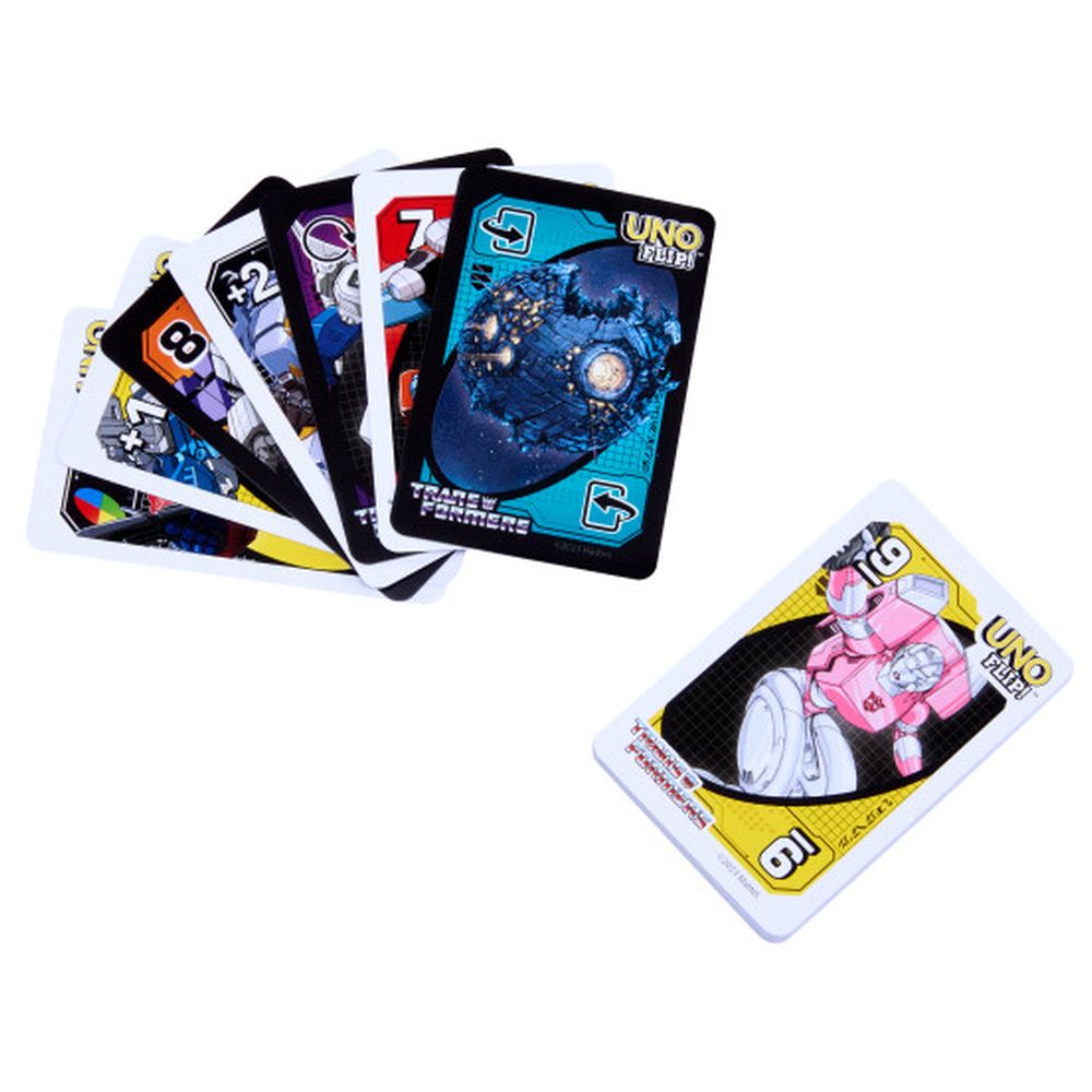 Uno - Flip Transformers Card Game