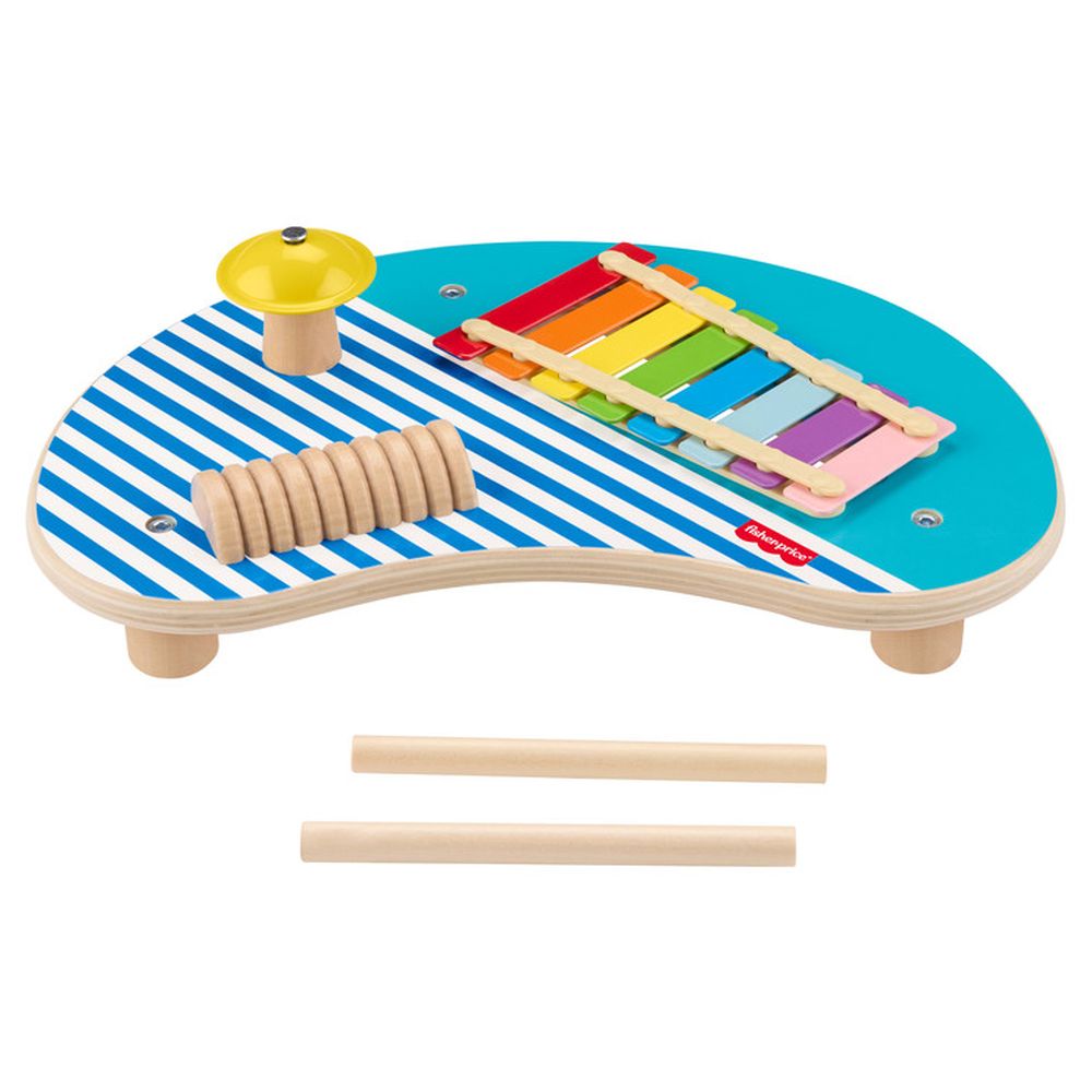 Fisher-Price 3-In-1 Wooden Musical Table